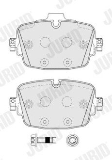 Колодки ручного (стоячого) гальма jurid 574129J