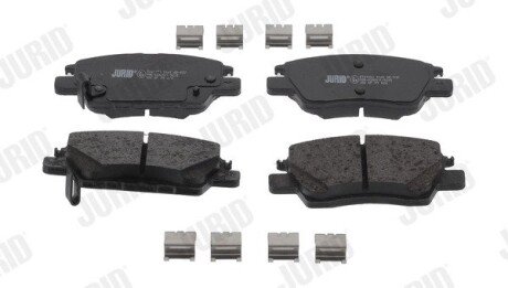 Колодки ручного (стоячого) гальма jurid 574140J на Опель Ампера-е