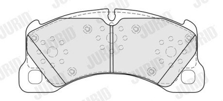 Передние тормозные колодки jurid 574159J