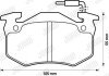Передні тормозні (гальмівні) колодки jurid 571331J