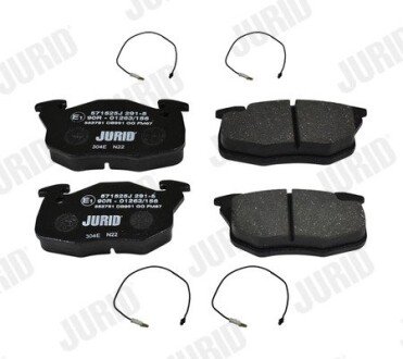 Передние тормозные колодки jurid 571525J