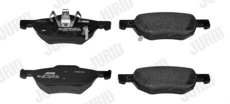 Передні тормозні (гальмівні) колодки jurid 572480J