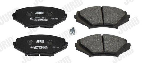 Передние тормозные колодки jurid 572555J
