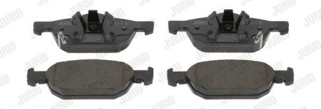 Передні тормозні (гальмівні) колодки jurid 572624JC