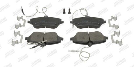 Передні тормозні (гальмівні) колодки jurid 573131JC