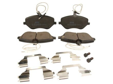 Передні тормозні (гальмівні) колодки jurid 573131JC на Ситроен С5 х7