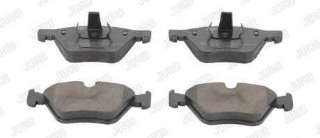 Передні тормозні (гальмівні) колодки jurid 573151JC