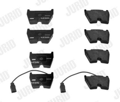 Передние тормозные колодки jurid 573195J