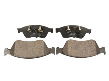 Передні тормозні (гальмівні) колодки jurid 573207JC на Ауди А8 д3