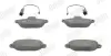 Передние тормозные колодки jurid 573267J