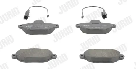 Передние тормозные колодки jurid 573267J Форд KA