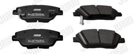 Передні тормозні (гальмівні) колодки jurid 573462J
