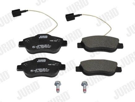 Передние тормозные колодки jurid 573839J