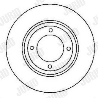Передний тормозной диск jurid 561688JC