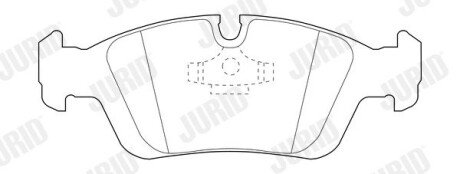 Поршневые кольца jurid 573710J