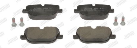 Задні тормозні (гальмівні) колодки jurid 573342JC