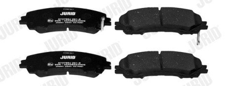 Тормозні (гальмівні) колодки jurid 573789J