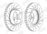 Вентилируемый тормозной диск jurid 562101JC1