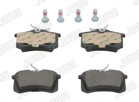 Задние тормозные колодки jurid 571361J Ситроен С3