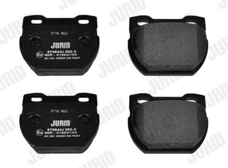 Задние тормозные колодки jurid 573644J