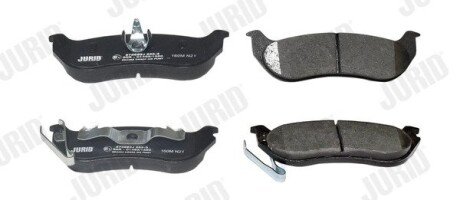 Задние тормозные колодки jurid 573683J