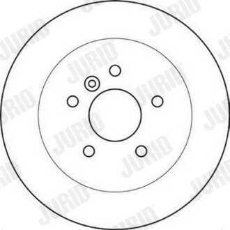 Задний тормозной диск jurid 562111JC