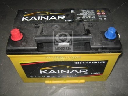 Аккумулятор (акб) 100ah (ампер) kainar 0903411110
