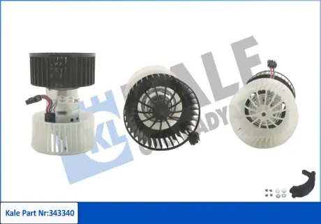 KALE BMW Вентилятор радиатора 3 E46 98- KALE OTO RADYATOR 343340 Бмв Е46
