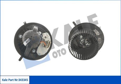 KALE BMW Вентилятор салона 1 E81/87,3 E90,X1 E84,X3 F25,X4 F25,Z4 kale oto radyator 343345 на Бмв 3 Series