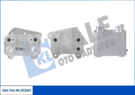 KALE DB Масляный радиатор W210/163 2.7/3.2CDI 99- kale oto radyator 353265
