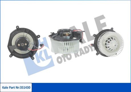 Моторчик (вентилятор) печки kale oto radyator 351430 на Мерседес W211