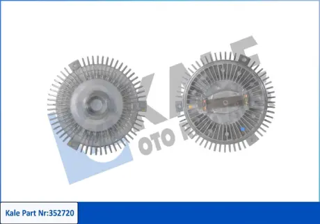 KALE DB Вискомуфта вентилятора радиатора ML W163 3.2 98- KALE OTO RADYATOR 352720
