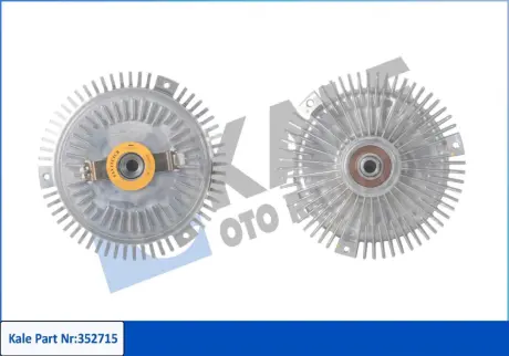 KALE DB Вискомуфта вентилятора радиатора W124/126 2.8/3.6 KALE OTO RADYATOR 352715 Мерседес W126