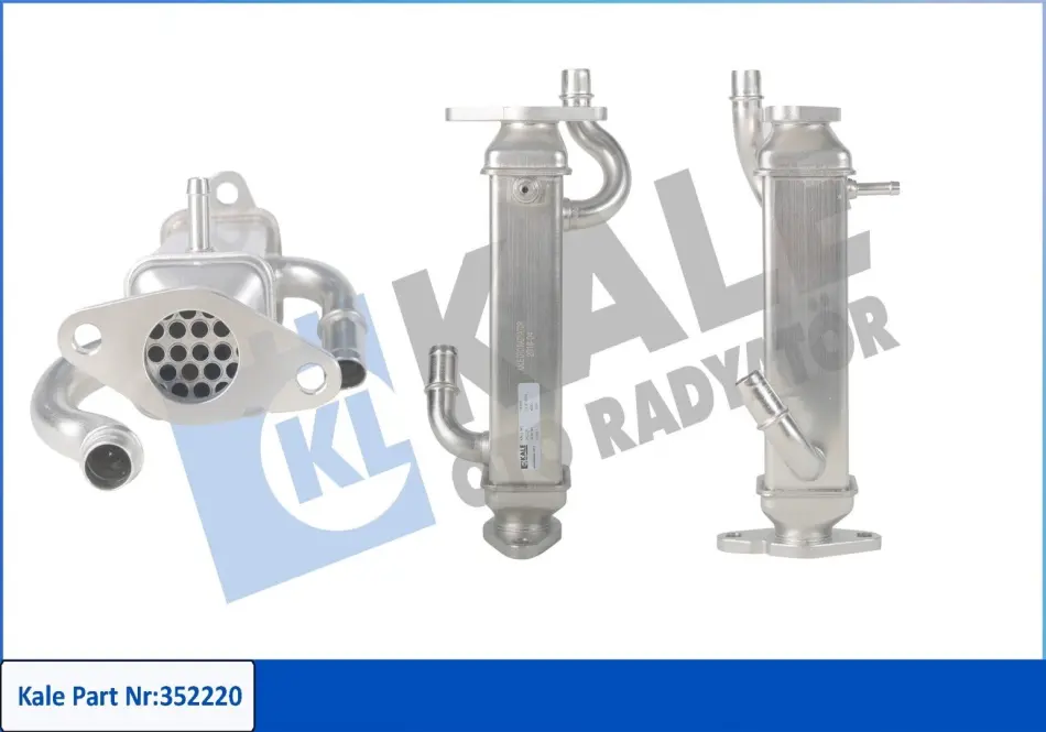 Радіатор інтеркулера KALE OTO RADYATOR 352220 (фото 1)