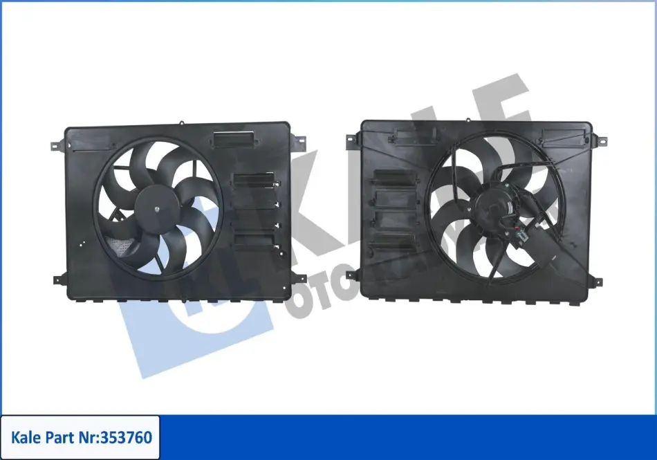 KALE FORD Вентилятор радиатора Galaxy,Kuga I,Mondeo IV,S-Max 1.6/2.0TDCi 06- KALE OTO RADYATOR 353760 (фото 1)
