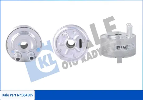 KALE NISSAN Масляный радиатор Navara,Pathfinder 2.5dCi 05- KALE OTO RADYATOR 354505 Ниссан Нп 300