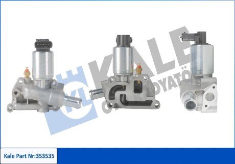 KALE OPEL Клапан EGR Astra G,Corsa B 1.2 98- kale oto radyator 353535
