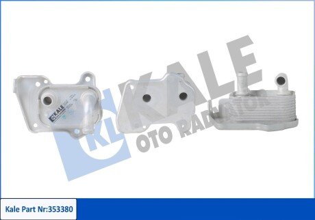 KALE OPEL Масляный радиатор Astra H 1.7CDTI 04- kale oto radyator 353380