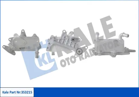 KALE SKODA Масляный радиатор Octavia III 1.6 14- KALE OTO RADYATOR 353215