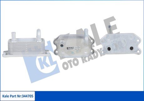 KALE VOLVO Масляный радиатор C70,S60 I,S70/80,V70,XC70/90 2.0/3.0 01- kale oto radyatör 344705