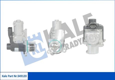 KALE VW Клапан EGR Audi A3,Seat,Skoda Fabia II,Octavia II,Roomster,SuperB II,Caddy III,Golf V,Passat,Touran kale oto radyator 349120 на Сеат Альтеа