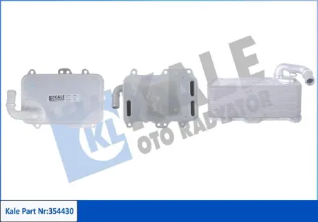 KALE VW Масляный радиатор Audi A4/5/6/7/8,Q5/7,Touareg 10- KALE OTO RADYATOR 354430 Ауди Q7