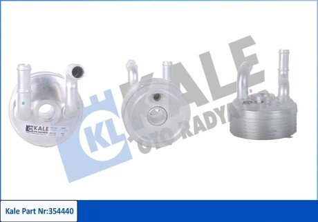 KALE VW Масляный радиатор Lupo,Polo,Skoda Fabia I 00- kale oto radyatör 354440