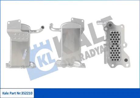 Радиатор интеркулера KALE OTO RADYATOR 352210
