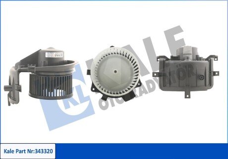 Моторчик (вентилятор) пічки kale oto radyator 343320 на Сеат Кордоба