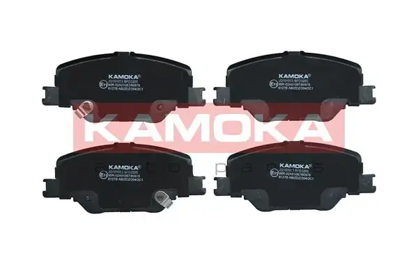 Передні тормозні (гальмівні) колодки Kamoka JQ101013 (фото 1)