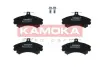 Передні тормозні (гальмівні) колодки Kamoka JQ1012186 (фото 1)