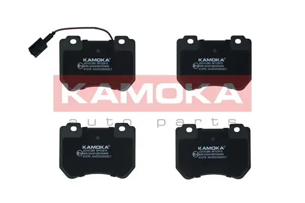 Передні тормозні (гальмівні) колодки Kamoka JQ101280 (фото 1)