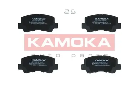 Передні тормозні (гальмівні) колодки kamoka JQ101335 Сузуки Вагон р