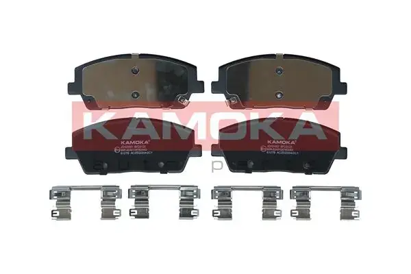 Передні тормозні (гальмівні) колодки Kamoka JQ101657 (фото 1)